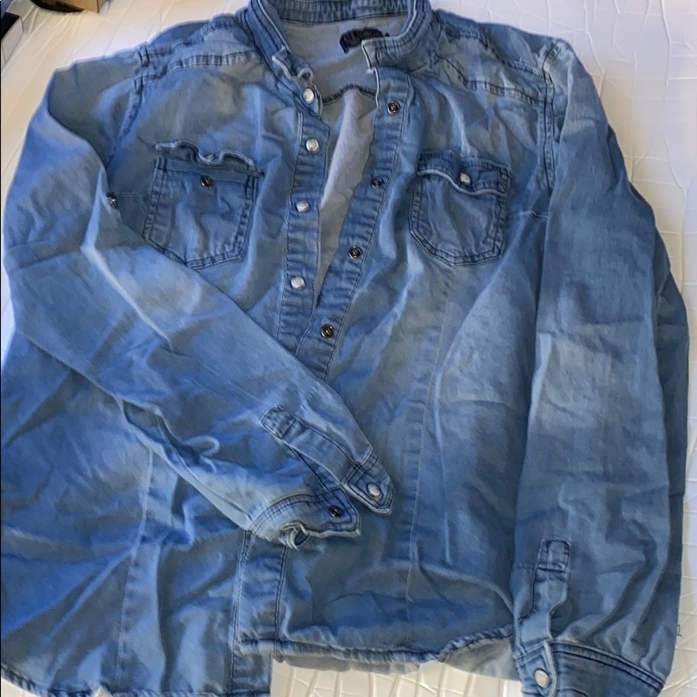Ci Sono Denim Collection- Light thin jean jacket